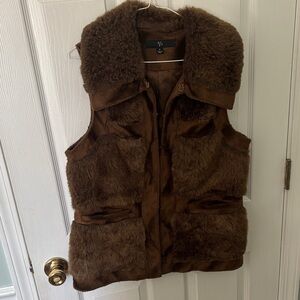 Faux Fur Vest RLZ small